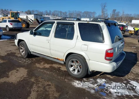 2004 Nissan Pathfinder Le Platinum from USA, damaged, VIN JN8DR09Y54W908211